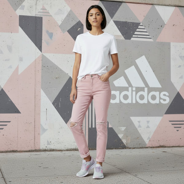 *ADIDAS* ~DURAMO~ GIRLS RUNNING SHOE (SIZE 4.5)