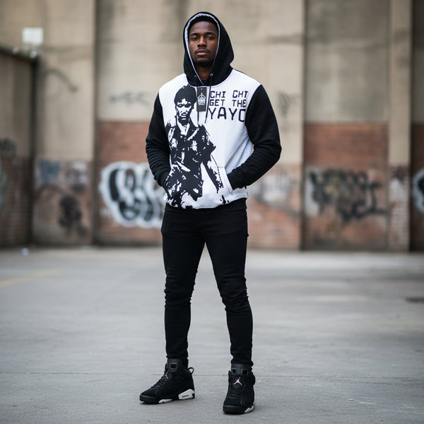 *CHI CHI GET THE YAYO* PULLOVER HOODIES (BACK EMBROIDERY)
