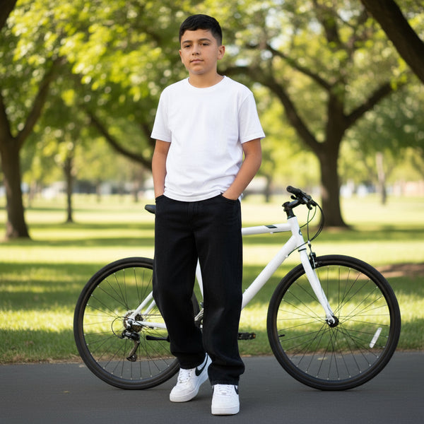 *ECKO UNLTD* ~BOYS STRAIGHT LEG DENIM JEANS~ (BLACK)