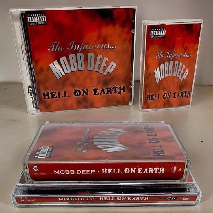 •MOBB DEEP - HELL ON EARTH• (1996) (CASSETTE & CD AVAILABLE) (ORIGINAL PRESSINGS)
