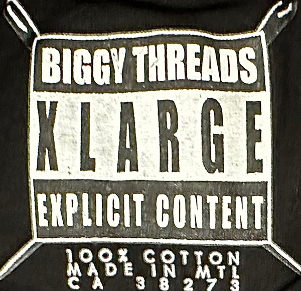 *BIGGY THREADS* (BLACK) T-SHIRT