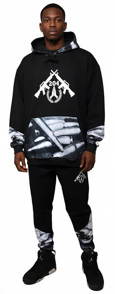 ^204 LA FAMILIA^ ~TEAM AK~ FULL SWEATSUITS (CUT & SEW WITH EMBROIDERED LOGOS)