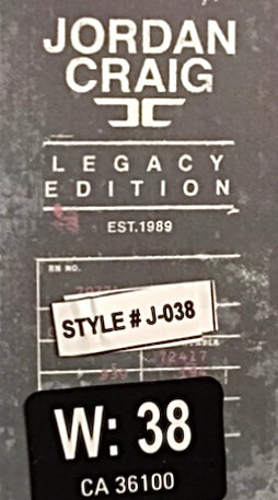 *JORDAN CRAIG* ~LEGACY~ DENIM JEANS FOR MEN