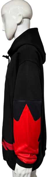 *ALL HEART* World Juniors Team Canada *custom* (BLACK-RED) PULLOVER HOODIES (Cut & Sew / Embroidery)