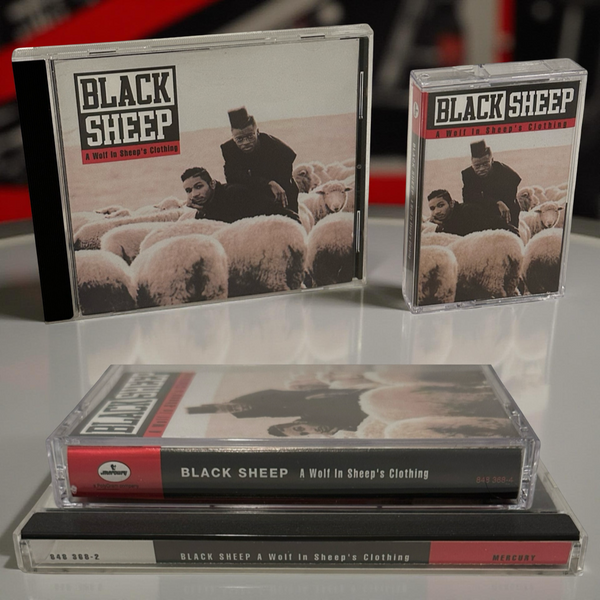 •BLACK SHEEP - A WOLF IN SHEEP’S CLOTHING• ~1991 OG PRESSINGS~ (CD & CASSETTE TAPE)