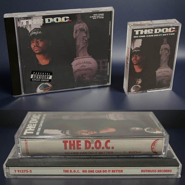 •THE D.O.C. ~ NO ONE CAN DO IT BETTER• ~1989 OG PRESSINGS~ (CD & CASSETTE TAPE)