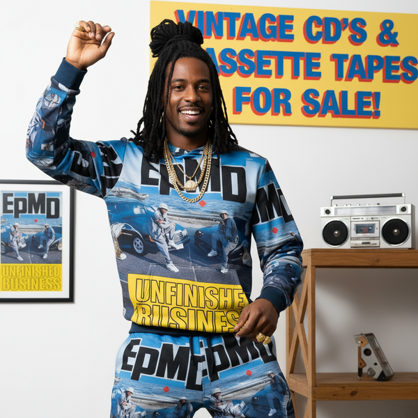 •EPMD ~ UNFINISHED BUSINESS• ~1989 PRIORITY RECORDS RE-PRESS~ (CASSETTE TAPE) (2)