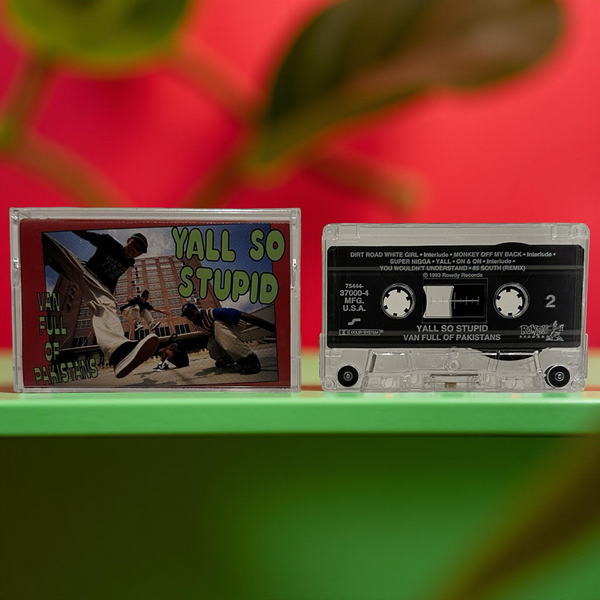 •YALL SO STUPID - VAN FULL OF PAKISTANS• ~1993 OG PRESSING~ (CASSETTE TAPE) (1)