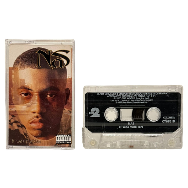 •NAS - IT WAS WITTEN• ~1996 OG CANADIAN PRESSINGS~ (CD & CASSETTE TAPE)