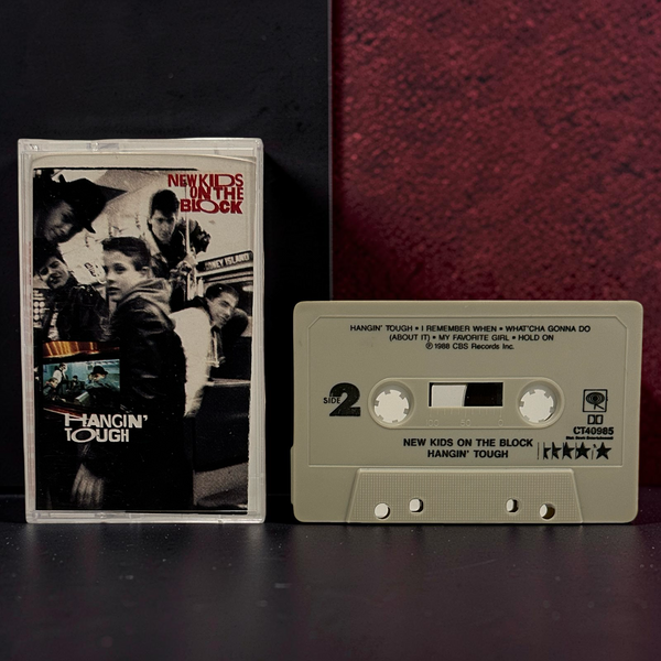 •NEW KIDS ON THE BLOCK ~ HANGIN’ TOUGH• ~1988 OG PRESSINGS~ (CD & CASSETTE TAPE)
