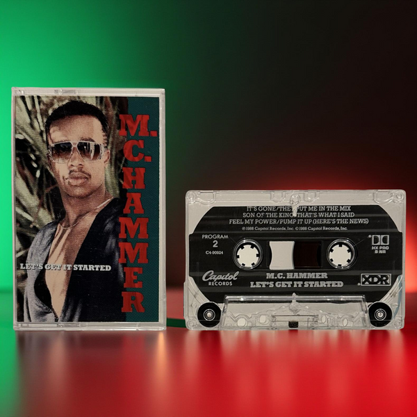 •M.C. HAMMER - LET’S GET IT STARTED• ~1988 OG PRESSING~ (CASSETTE TAPE)