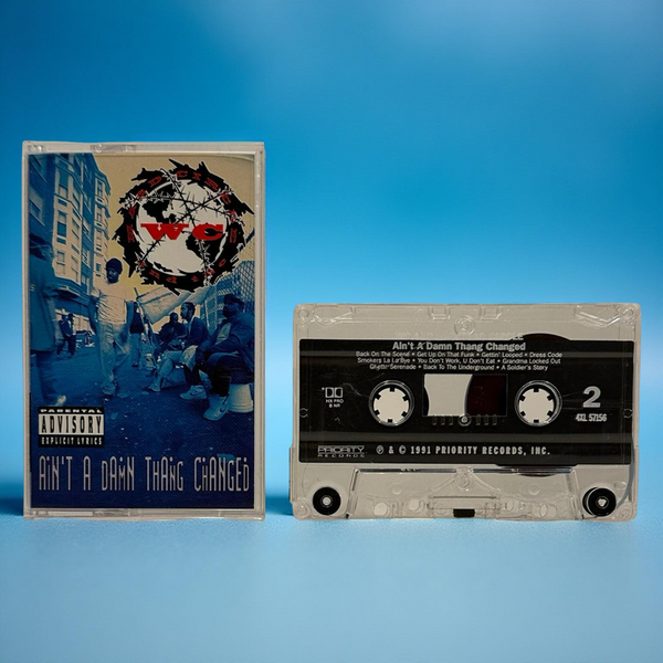 •WC AND THE MAAD CIRCLE - AIN’T A DAMN THING CHANGED• ~1991 OG PRESSING~ (CASSETTE TAPE)