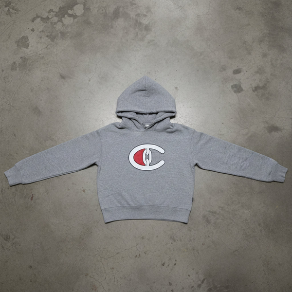*CROOKS & CASTLES* (GREY) ~CHAMPION COLLABS~ CROP TOPS FOR WOMEN