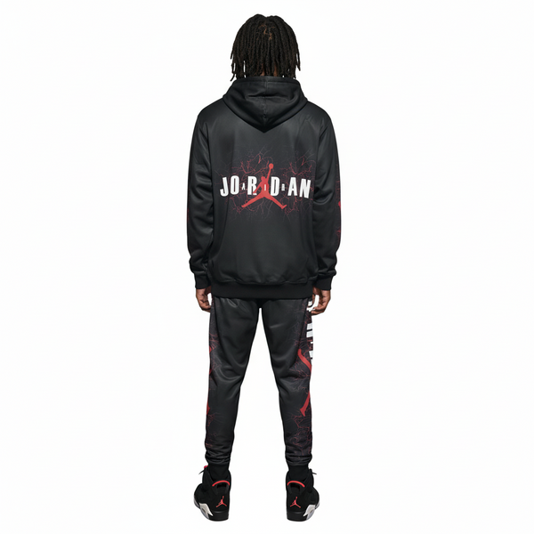•AIR JORDAN• FULL SWEATSUITS (HOODED) (FLEECY SOFT LINED)