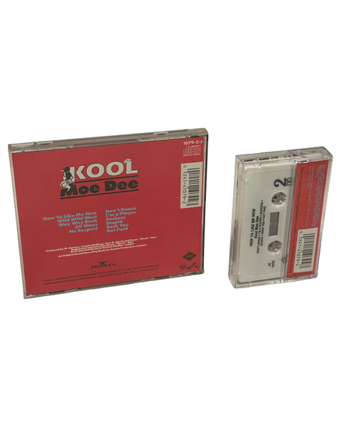 •KOOL MOE DEE - HOW YA LIKE ME NOW• ~1987 OG PRESSINGS~ (CD & CASSETTE TAPE)