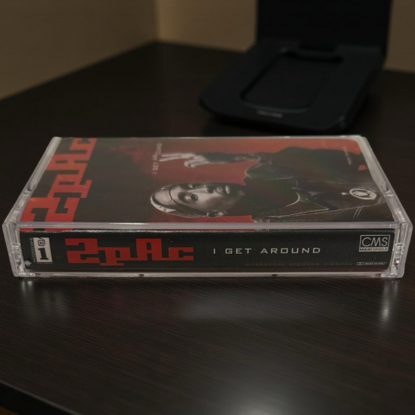 •2 PAC - I GET AROUND• ~1993 OG PRESSING~ (MAXI-SINGLE) (CASSETTE TAPE)