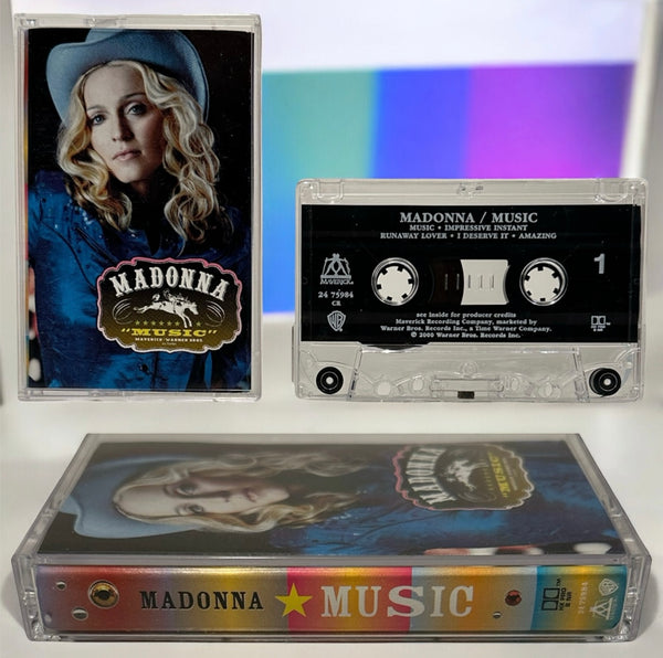 •MADONNA - MUSIC• ~2000 OG CANADIAN PRESSING~ (CASSETTE TAPE)