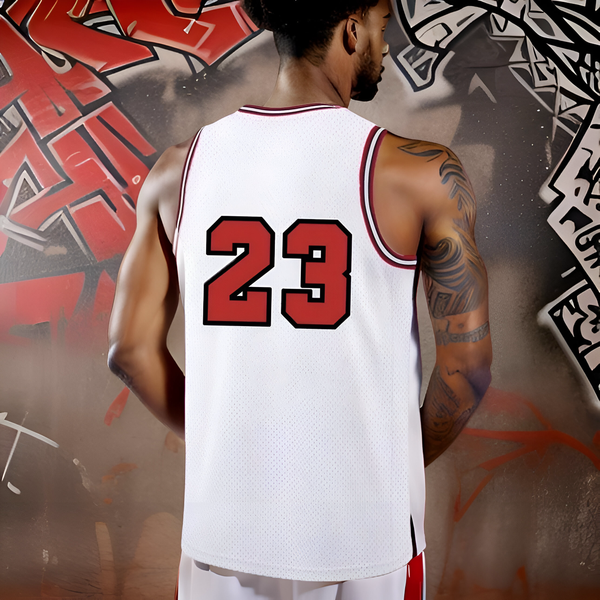 ^CHICAGO 23 HIS AIRNESS^ Basketball Jerseys (Stitched Logos & Numbers)