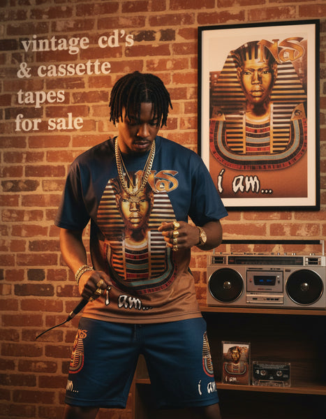 •NAS - I AM…• ~1999 OG PRESSING~ (CASSETTE TAPE)