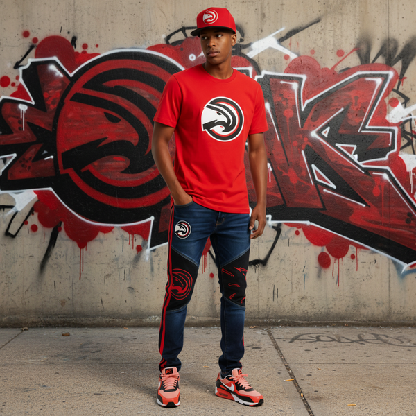 *Atlanta Hawks* snapback hats by Mitchell & Ness
