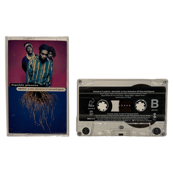 •DIGABLE PLANETS - REACHIN’ (A NEW REFUTATION OF TIME AND SPACE) ~1993 OG PRESSING~ (CASSETTE TAPE)