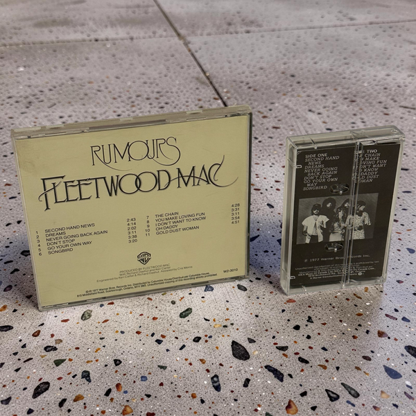 •FLEETWOOD MAC ~ RUMORS• ~1977 OG CANADIAN REPRESSINGS~ (CD & CASSETTE TAPE)