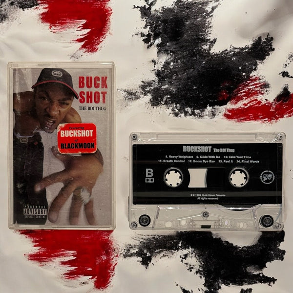 •BUCKSHOT ~ THE BDI THUG• ~1999 OG PRESSING~ (CASSETTE TAPE)
