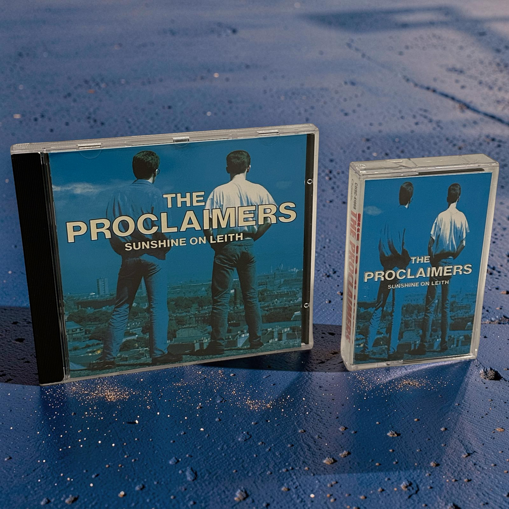 •THE PROCLAIMERS ~ SUNSHINE ON LEITH• ~1988 OG CANADIAN PRESSINGS~ (CD & CASSETTE TAPE)