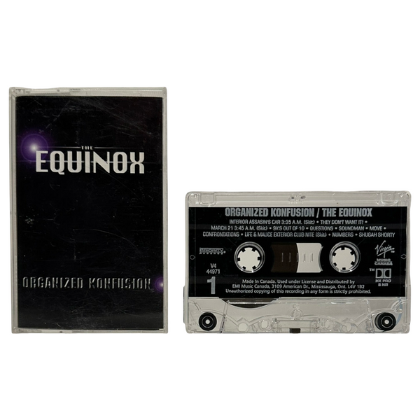 •ORGANIZED KONFUSION - THE EQUINOX• ~1997 OG PRESSINGS~ (CD & CASSETTE TAPE)