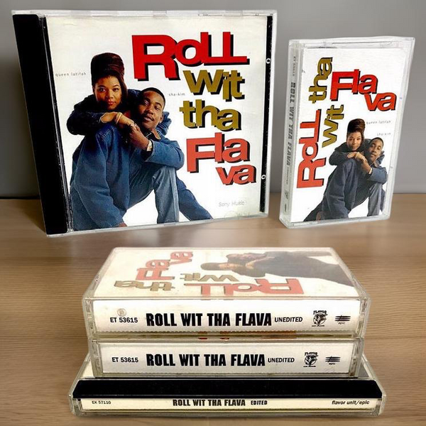 •THE FLAVOR UNIT MC’S - ROLL WITH THA FLAVA• (1993) (CASSETTE & CD AVAILABLE) (ORIGINAL PRESSINGS)