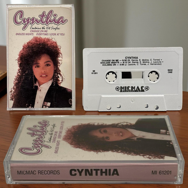 •CYNTHIA - CYNTHIA• ~1990 OG PRESSING~ (CASSETTE TAPE)