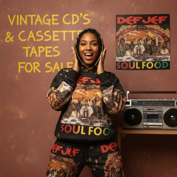 •DEF JEF - SOUL FOOD• ~1991 OG PRESSINGS~ (CD & CASSETTE TAPE)