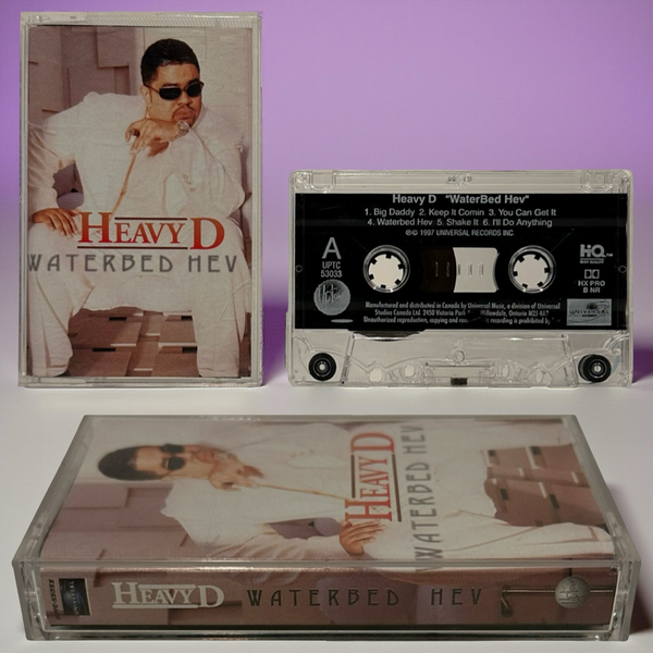 •HEAVY D - WATERBED HEV• ~1997 OG PRESSING~ (CASSETTE TAPE)