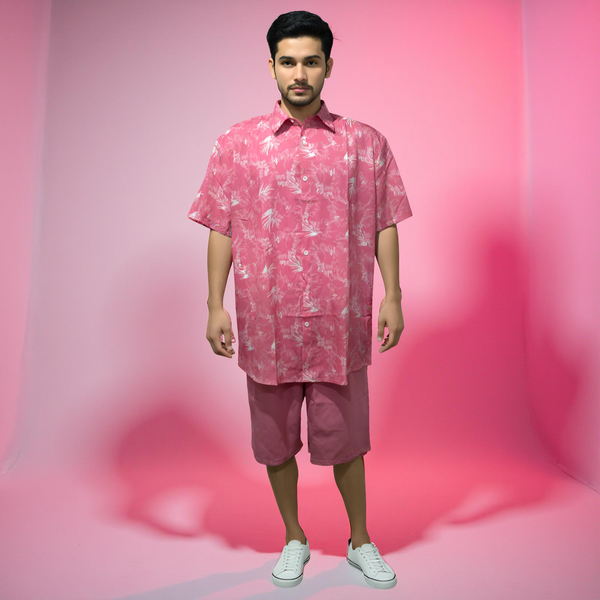•PINK FLORAL MATCHING CASUAL SETS• ~Lightweight summer casual wear~
