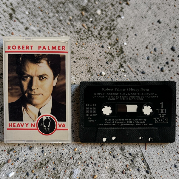 •ROBERT PALMER ~ HEAVY NOVA• ~1988 OG CANADIAN PRESSINGS~ (CD & CASSETTE TAPE)