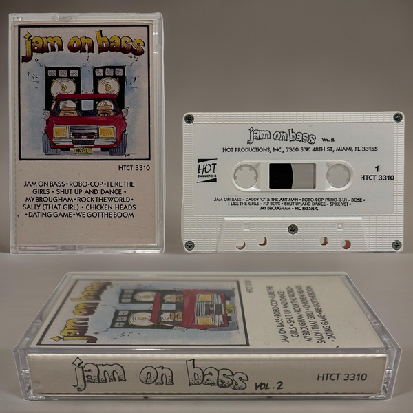 •JAM ON BASS ~ VOL.2• ~1988 OG PRESSING~ (CASSETTE TAPE)