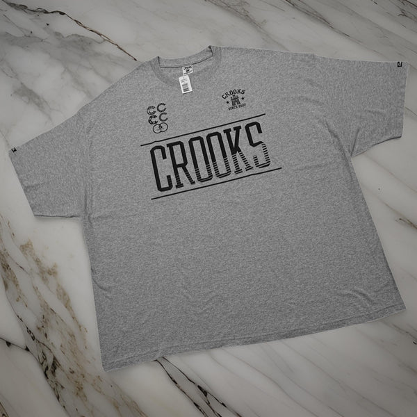 *CROOKS & CASTLES* (GREY) SHORT SLEEVE T-SHIRT