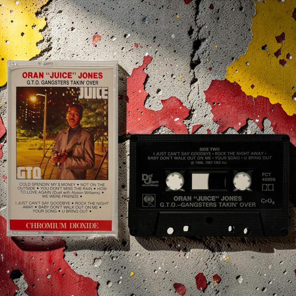 •ORAN “JUICE” JONES - G.T.O. GANGSTERS TAKIN’ OVER• ~1987 OG PRESSINGS~ (CD & CASSETTE TAPE)