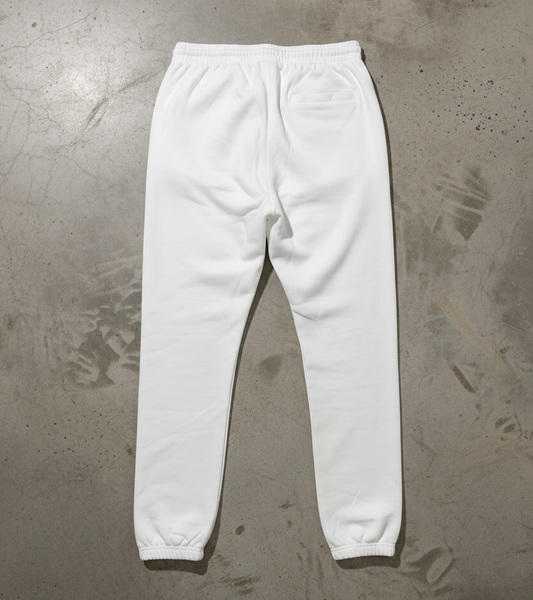 *CROOKS & CASTLES* (WHITE) ~GOTHIC~ SWEATPANTS