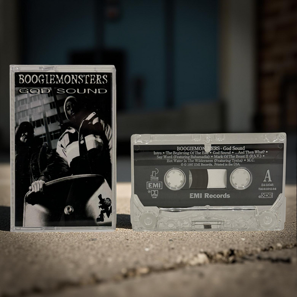 •BOOGIEMONSTERS - GOD SOUND• ~1997 OG PRESSING~ (CASSETTE TAPE)