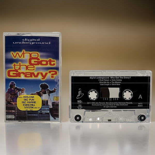 •DIGITAL UNDERGROUND ~ WHO GOT THE GRAVY?• ~1998 OG PRESSING~ (CASSETTE TAPE) (1)