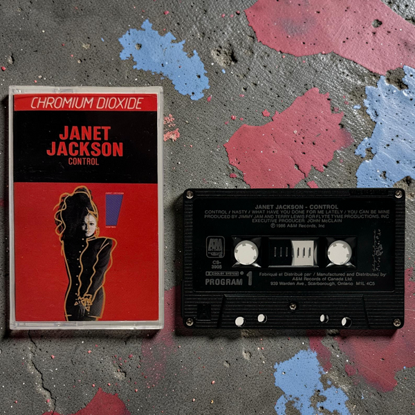 •JANET JACKSON ~ CONTROL• ~1986 OG CANADIAN PRESSINGS~ (CD & CASSETTE TAPE)