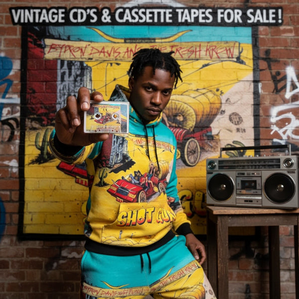 •BYRON DAVIS AND THE FRESH KREW - SHOTGUN• ~1989 OG PRESSING~ (CASSETTE TAPE)