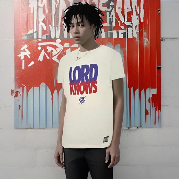 ^ROCKSMITH^ (WHITE) ~LORD KNOWS~ SHORT SLEEVE T-SHIRT