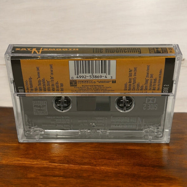 •SAT N SMOOTH - THE AWAKENING• ~1993 OG PRESSING~ (CASSETTE TAPE)