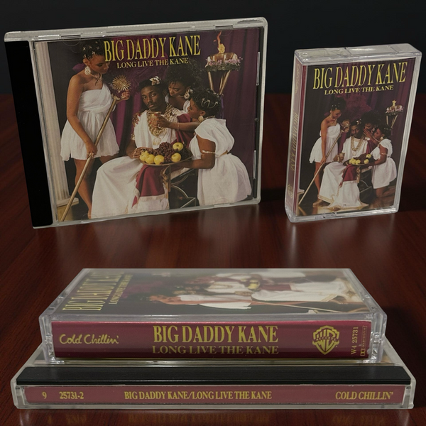 •BIG DADDY KANE - LONG LIVE THE KANE• ~1988 OG PRESSINGS~ (CD & CASSETTE TAPE)