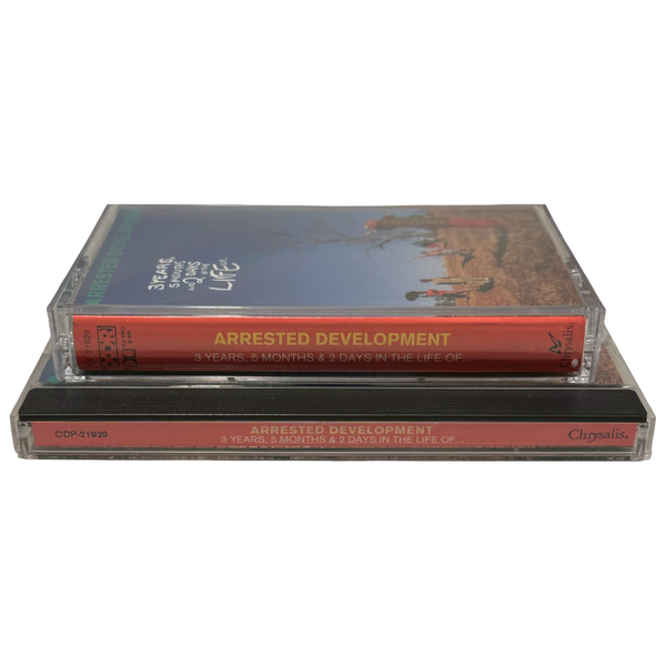 •ARRESTED DEVELOPMENT - 3 YEARS, 5 MONTHS & 2 DAYS IN THE LIFE OF…• ~1992 OG PRESSINGS~ (CD & CASSETTE TAPE)