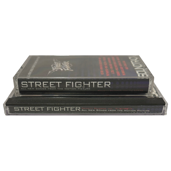 •STREET FIGHTER - SOUNDTRACK• ~1994 OG PRESSINGS~ (CD & CASSETTE TAPE)