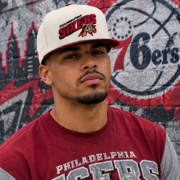 *Philadelphia 76ers* Snapback hat by Mitchell & Ness (Youth Sized)