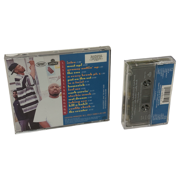 •WC AND THE MAAD CIRCLE - CURB SERVIN’• ~1995 OG PRESSINGS~ (CD & CASSETTE TAPE)